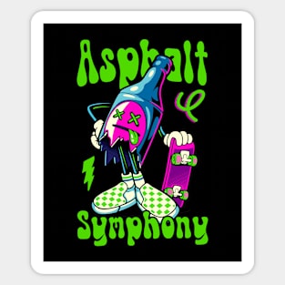 Asphalt Symphony: Shred Your Own Rhythm Sticker